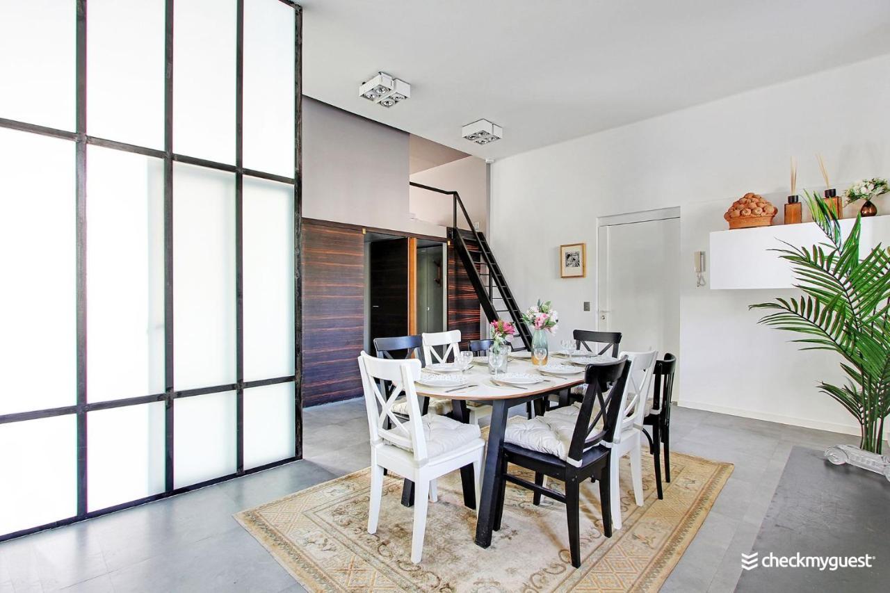 Apartament Superbe Loft 2Br - Buttes Chaumont Paryż Zewnętrze zdjęcie