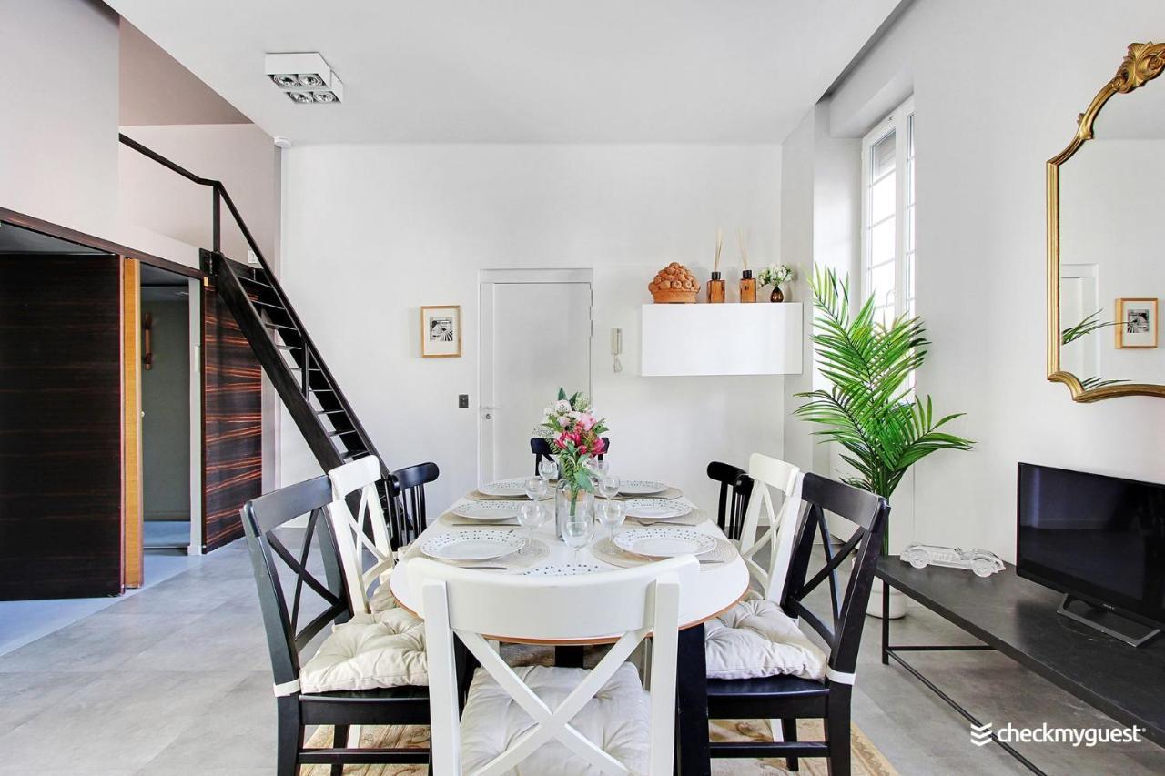 Apartament Superbe Loft 2Br - Buttes Chaumont Paryż Zewnętrze zdjęcie