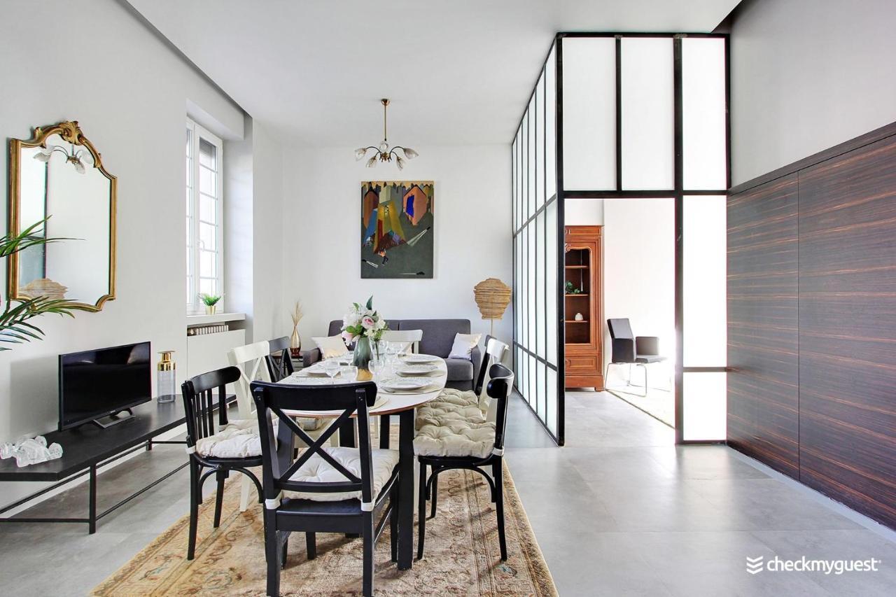 Apartament Superbe Loft 2Br - Buttes Chaumont Paryż Zewnętrze zdjęcie